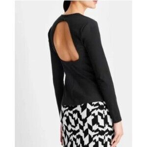 Future Collective Women’s Long Sleeve Open Back Shirt XXS